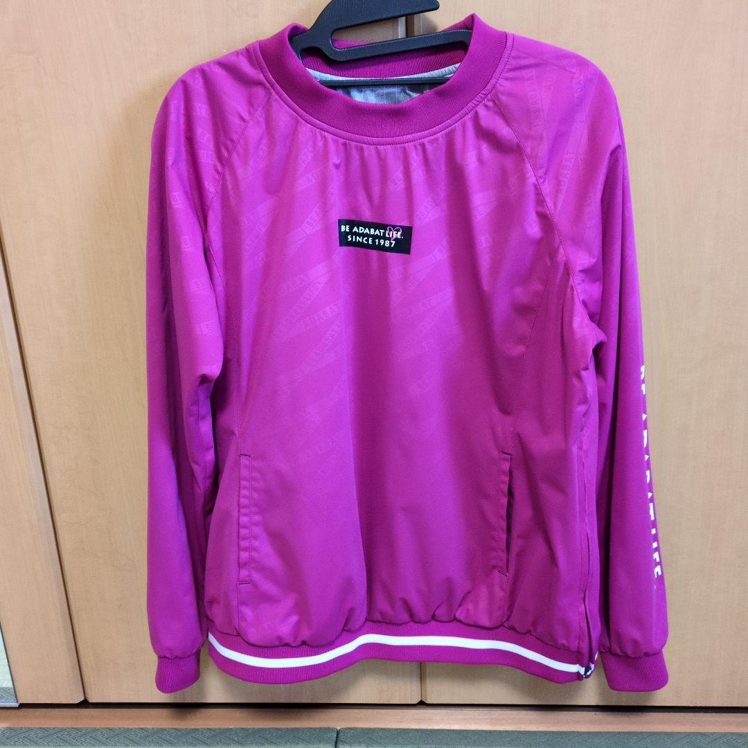 adabat ピンク ジャケット サイドポケット付き