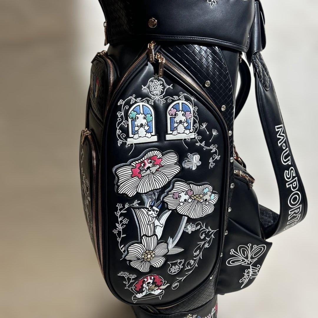 【未使用✨️】M•U SPORTS⭐︎30周年記念モデル⭐︎キャディバッグ ブラック