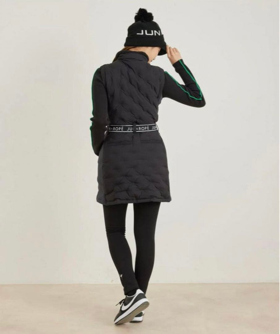 【新品、タグ付き】ジュンアンドロペ　JUN&ROPE' ダウンワンピース