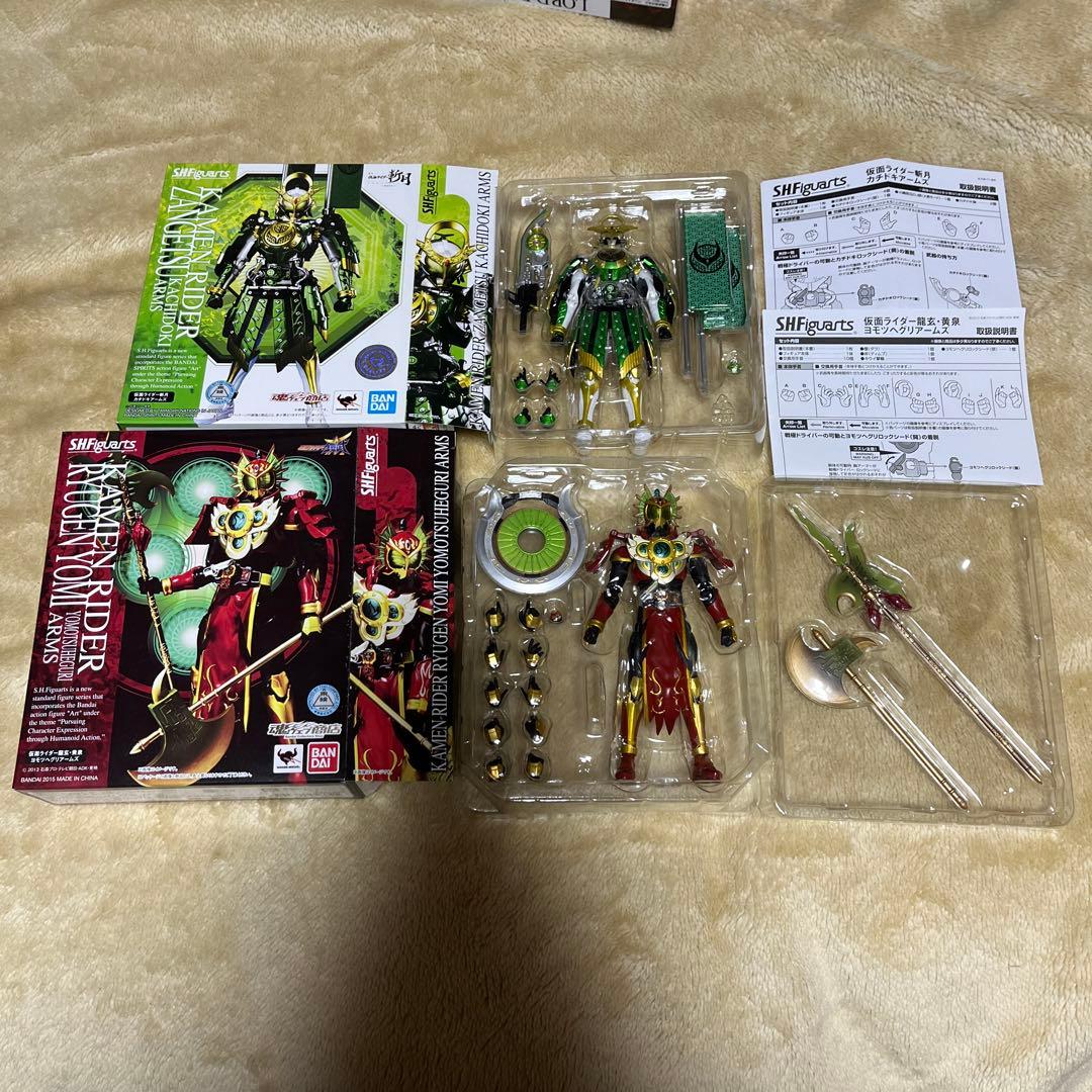 仮面ライダー鎧武②ガイムフィギュアーツ 8体セットS.H.Figuarts極美品