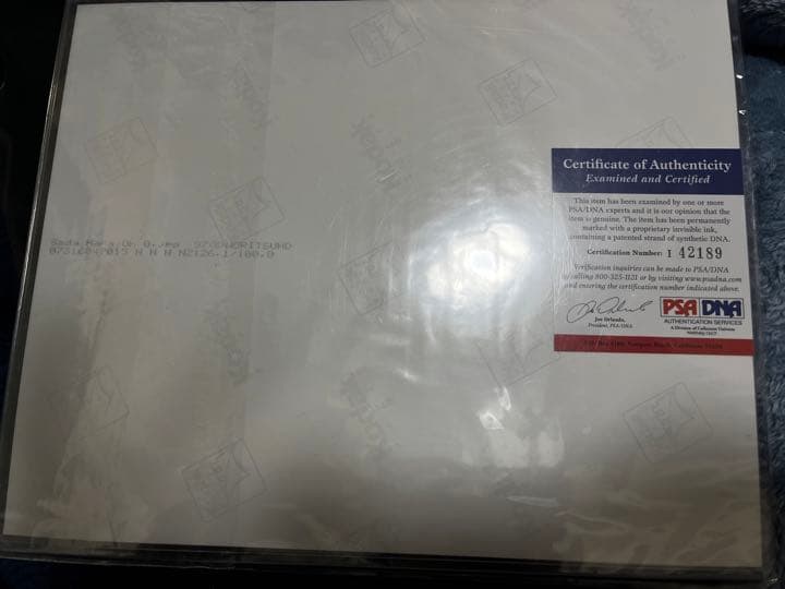 psa 鑑定付き　王貞治　直筆サインフォト　ホークス　ジャイアンツ