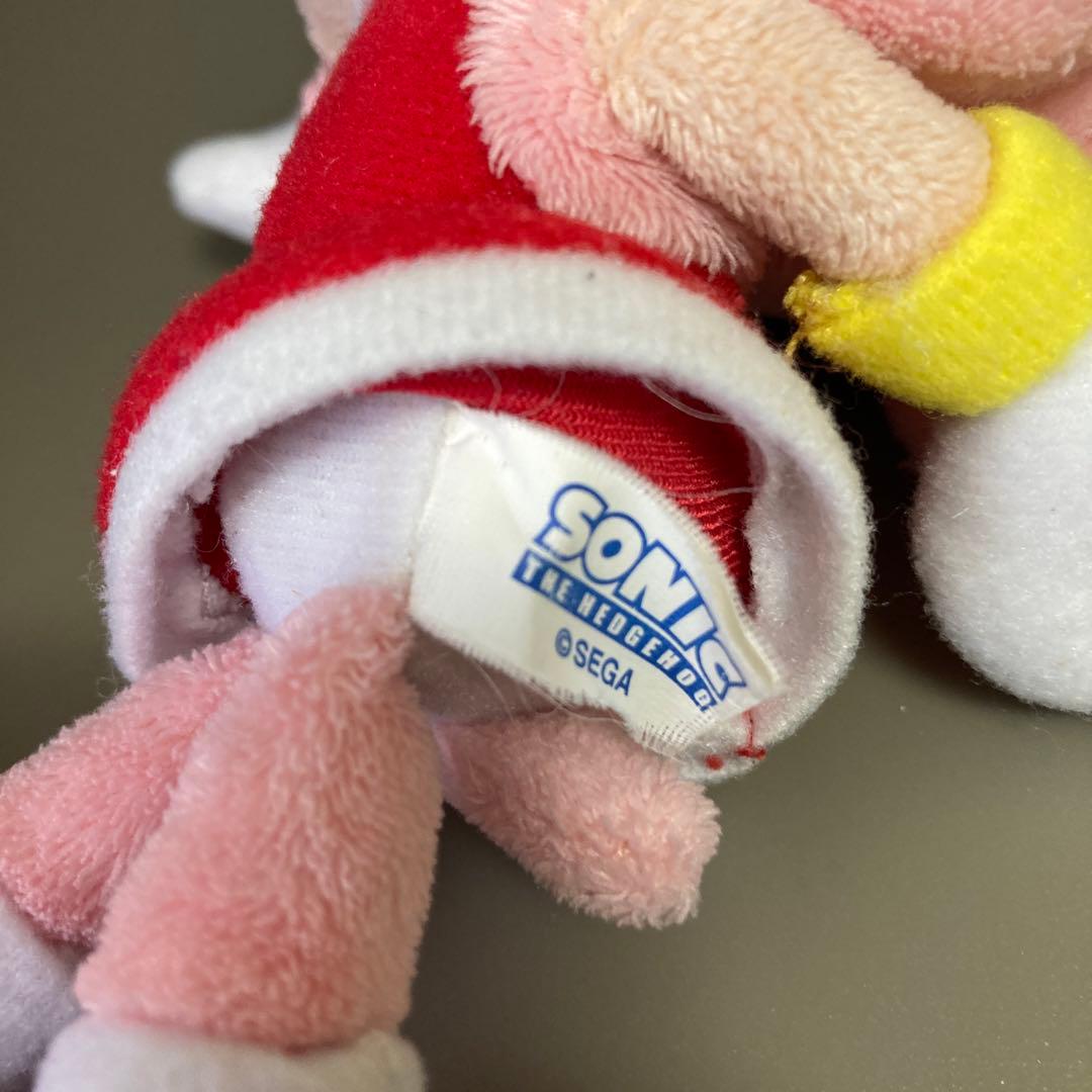 ソニック　ぬいぐるみ　三英　レトロ