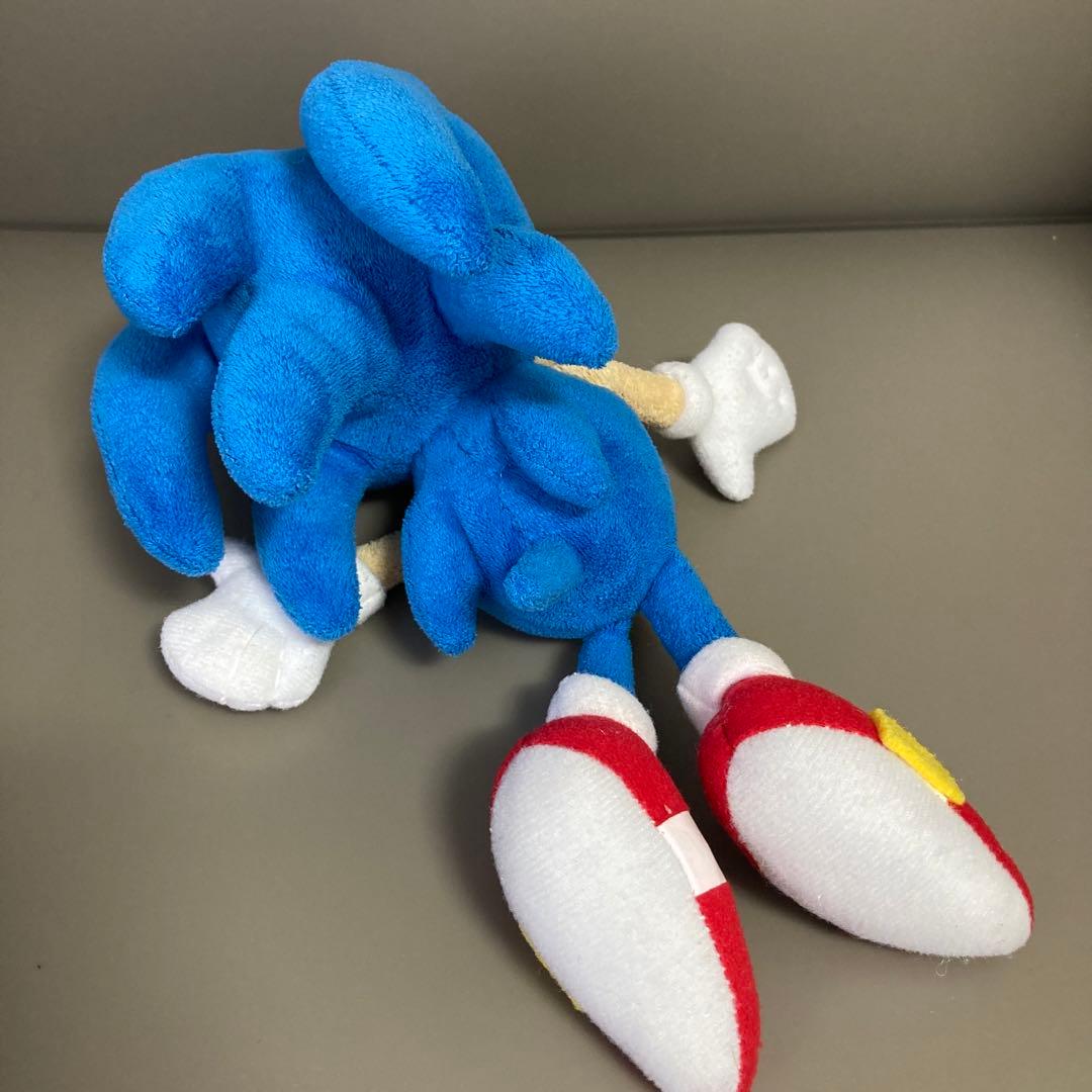 ソニック　ぬいぐるみ　三英　レトロ