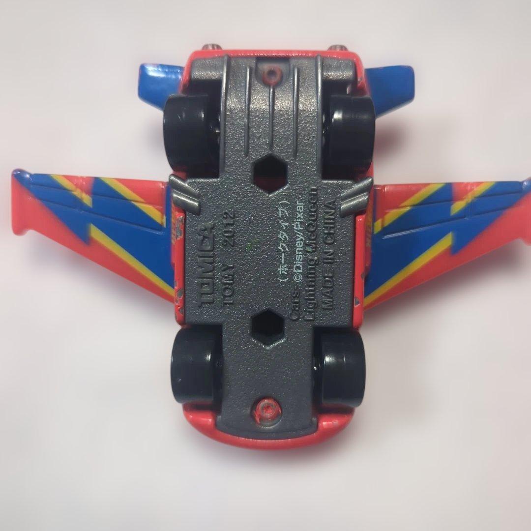 絶版トミカカーズトミカ飛行機マックイーン　メーター