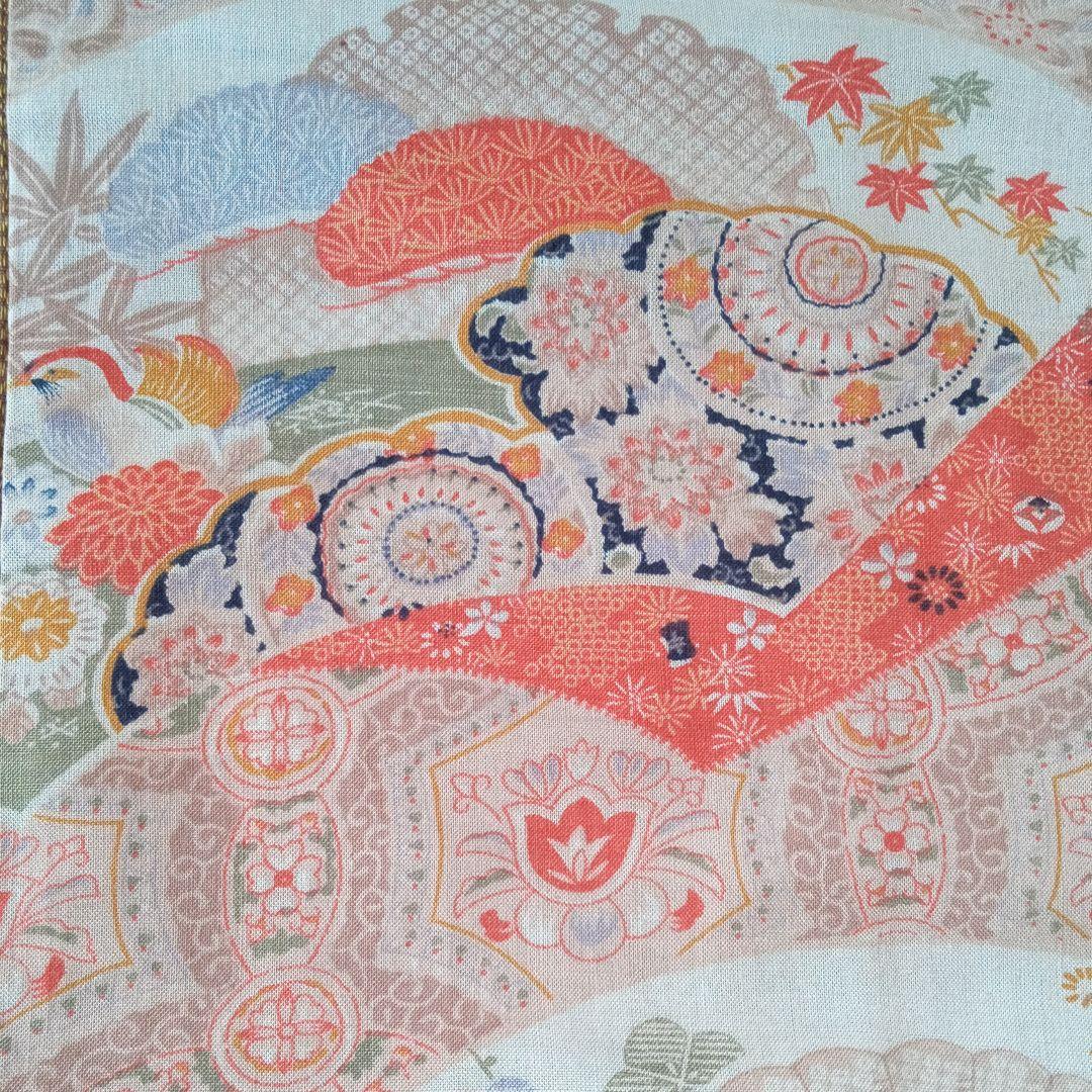 友禅　型友禅　帯　アンティーク　リメイク