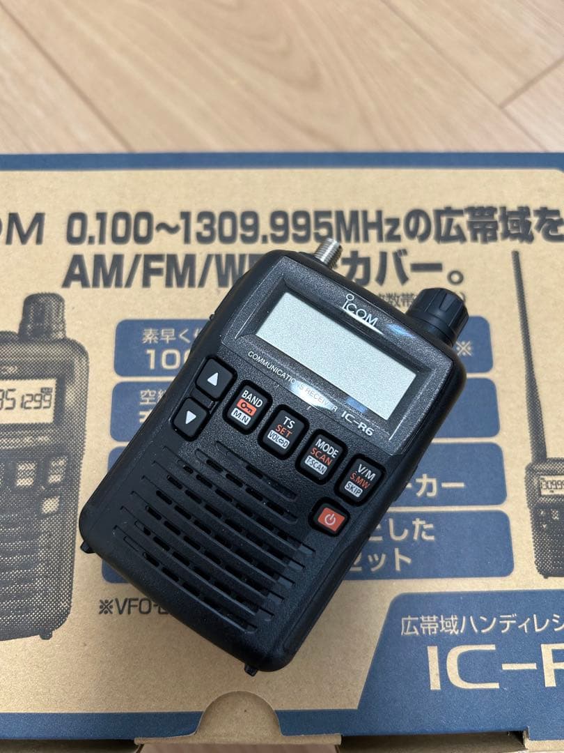Icom IC-R6 受信機（訳あり）