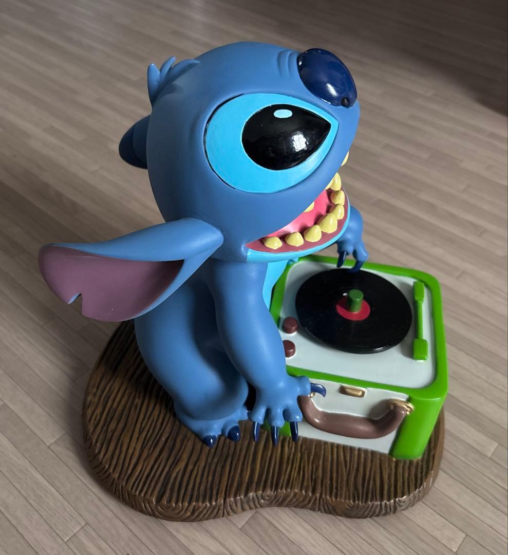 スティッチのオルゴールフィギュア 置物 限定品