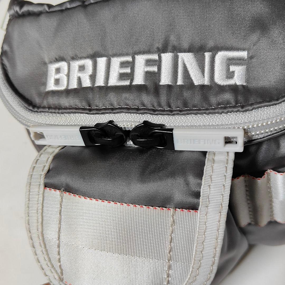 ブリーフィング ゴルフ ウェストバッグ ウェストポーチ グレー色