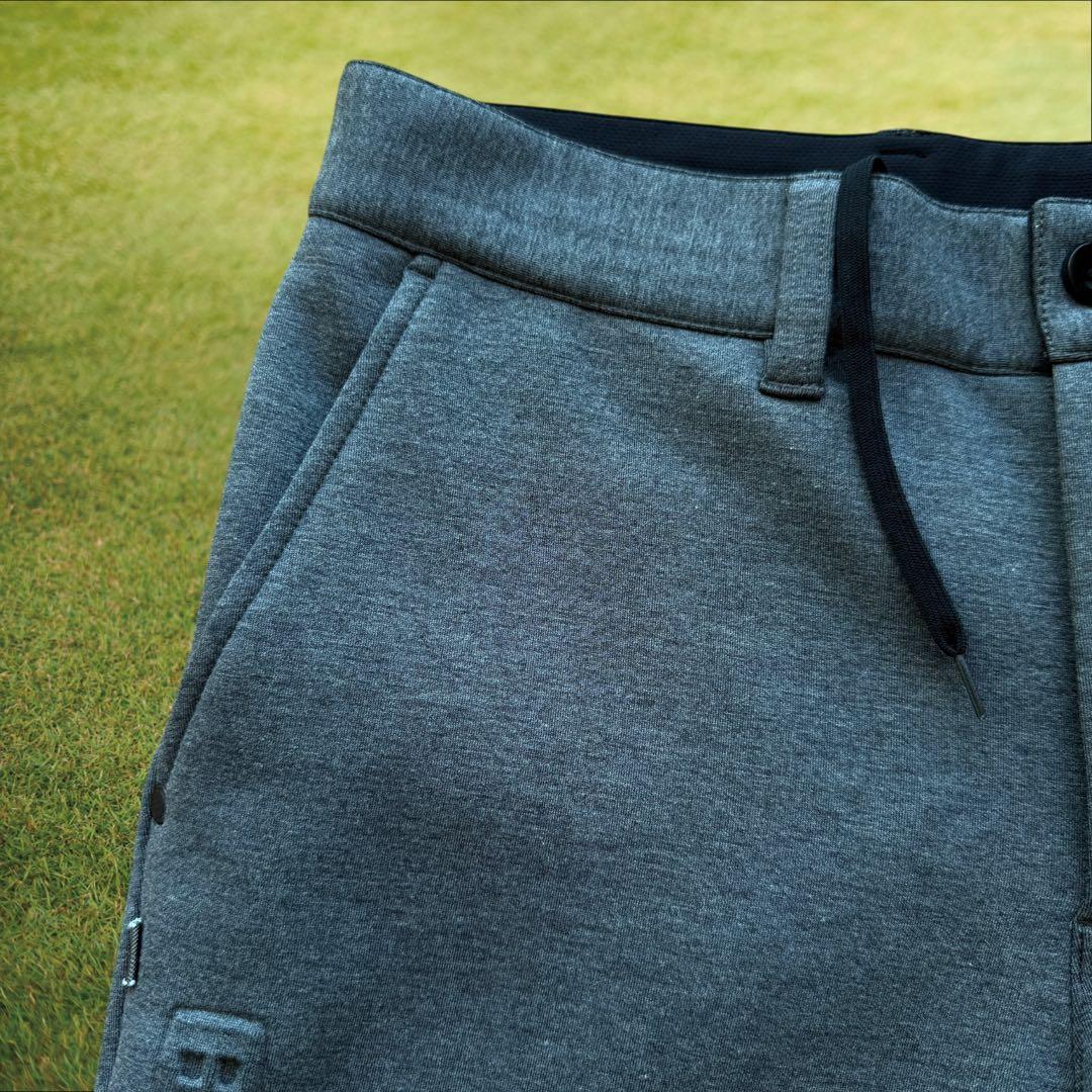 ブリーフィングゴルフ　ジョガーパンツ　グレー　M〜L相当　3Dロゴパンツ