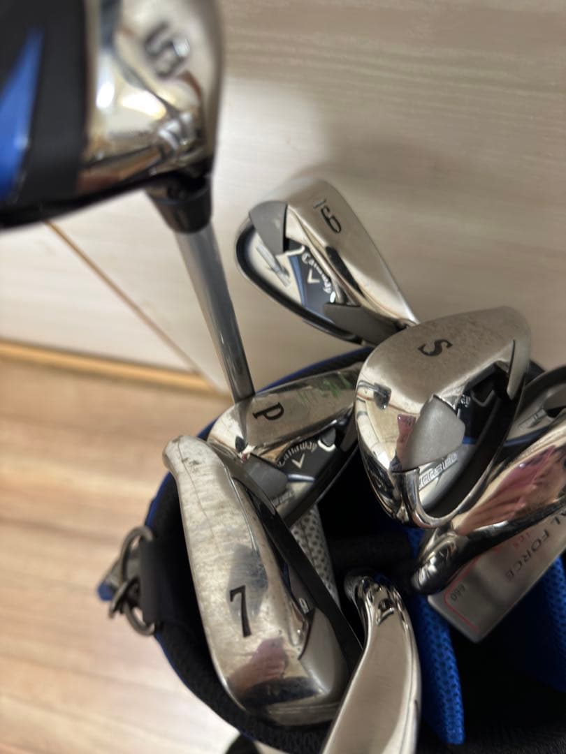 美品　Callaway ゴルフバッグ・クラブ10本セット