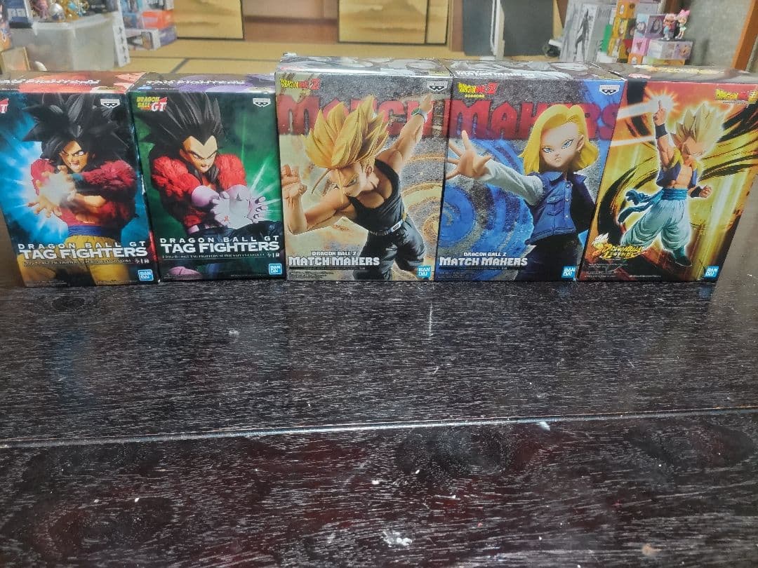 ドラゴンボール　悟空　ベジータ　トランクス　ゴテンクス　フィギュア