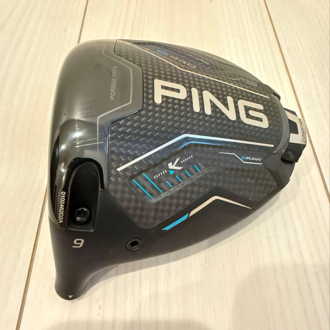 【レフティ】PING G440 K 9.0 ヘッドのみ