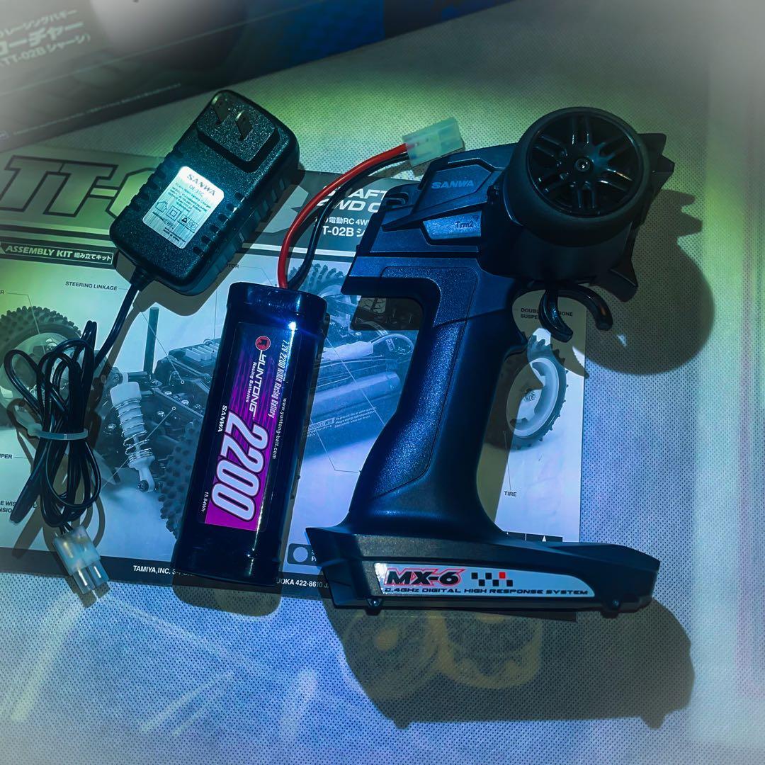 タミヤ　4WD バギー　1/10RC　ネオスコーチャー（TT-02Bシャーシ）