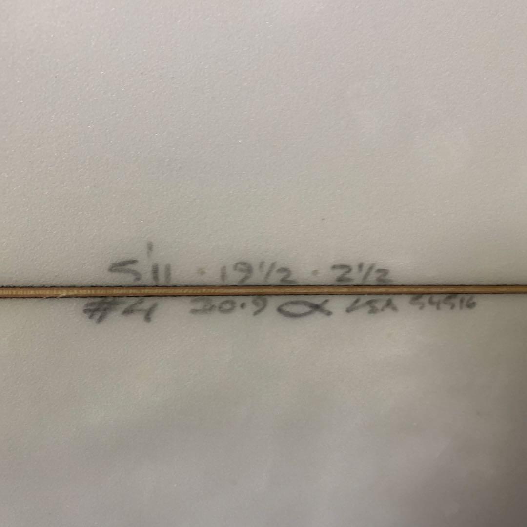 アルメリック　チャンネルアイランド　サーフボード　フィン&ニットケース付き