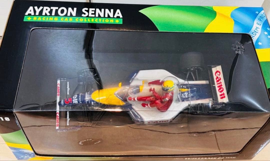 【レア品】アイルトンセナ　マンセル　1991 FW14 1/18