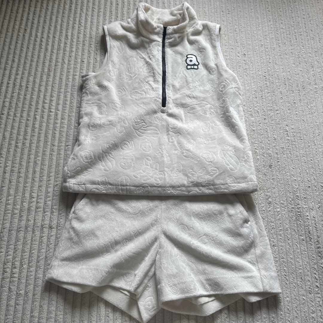 ARCHIVIOアルチビオ　 フリースベストとショートパンツセット 36