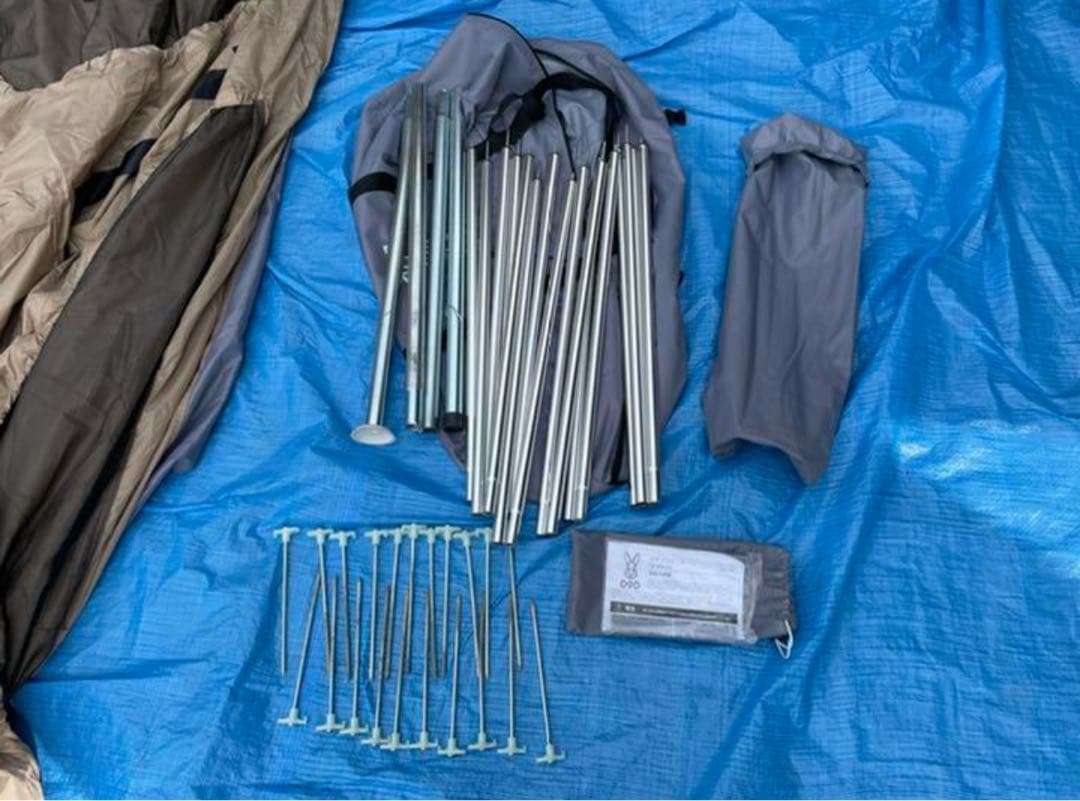 DOD タケノコテント（マイナーモデル/5〜6人用）ワンポールテント