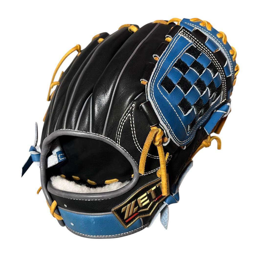 美品 ZETT 軟式 内野 グローブ 源田 モデル ゼット BRGPRO