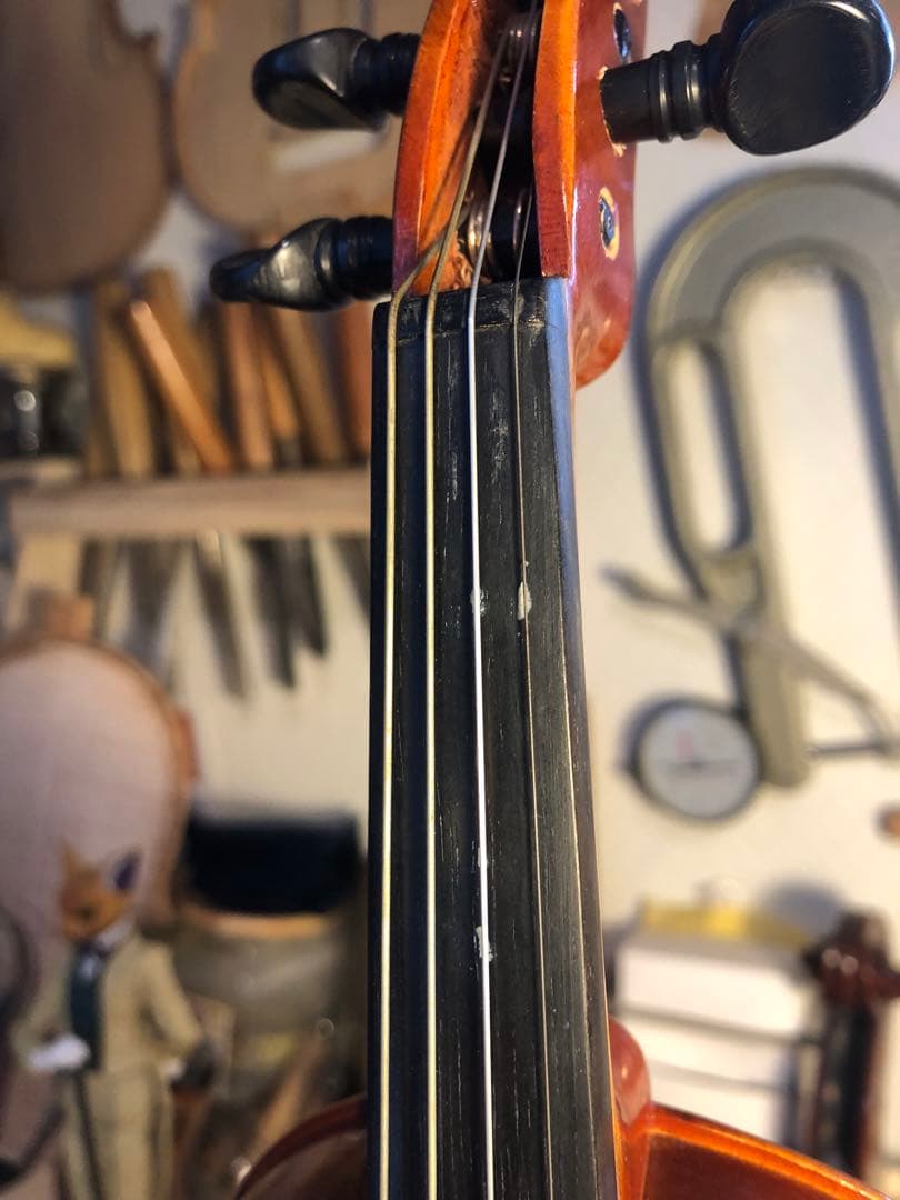 【駒&魂柱調整済】Suzuki分数バイオリンNo240 1/10 1976