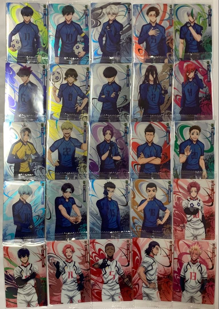 ブルーロック　ウエハース　5　全35種　フルコンプリート セット コンプ　ブルロ