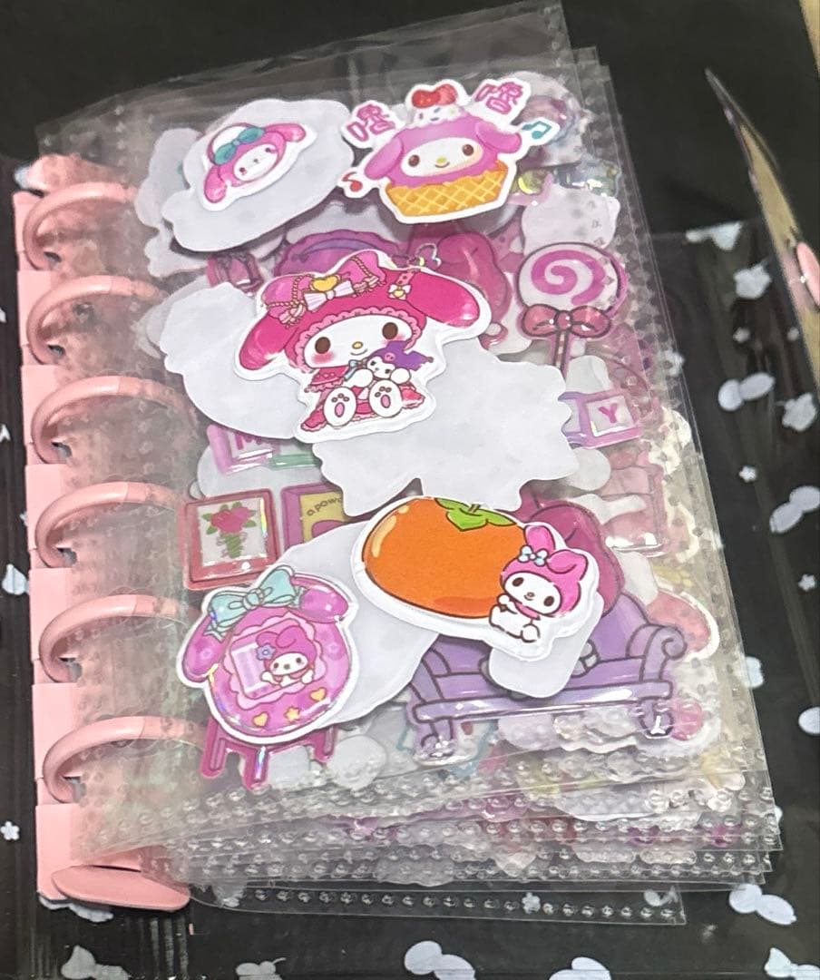 シール帳完成品　マイメロケース