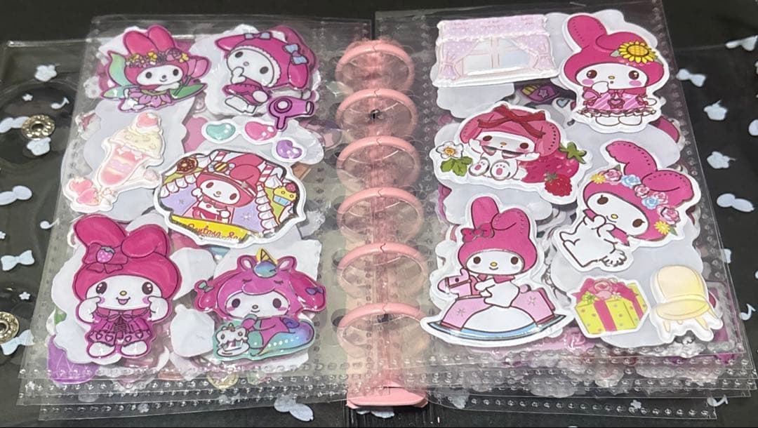 シール帳完成品　マイメロケース