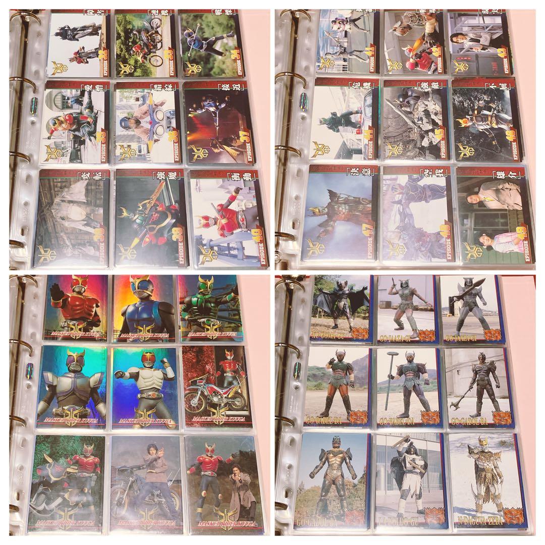 仮面ライダークウガ　トレカ225種