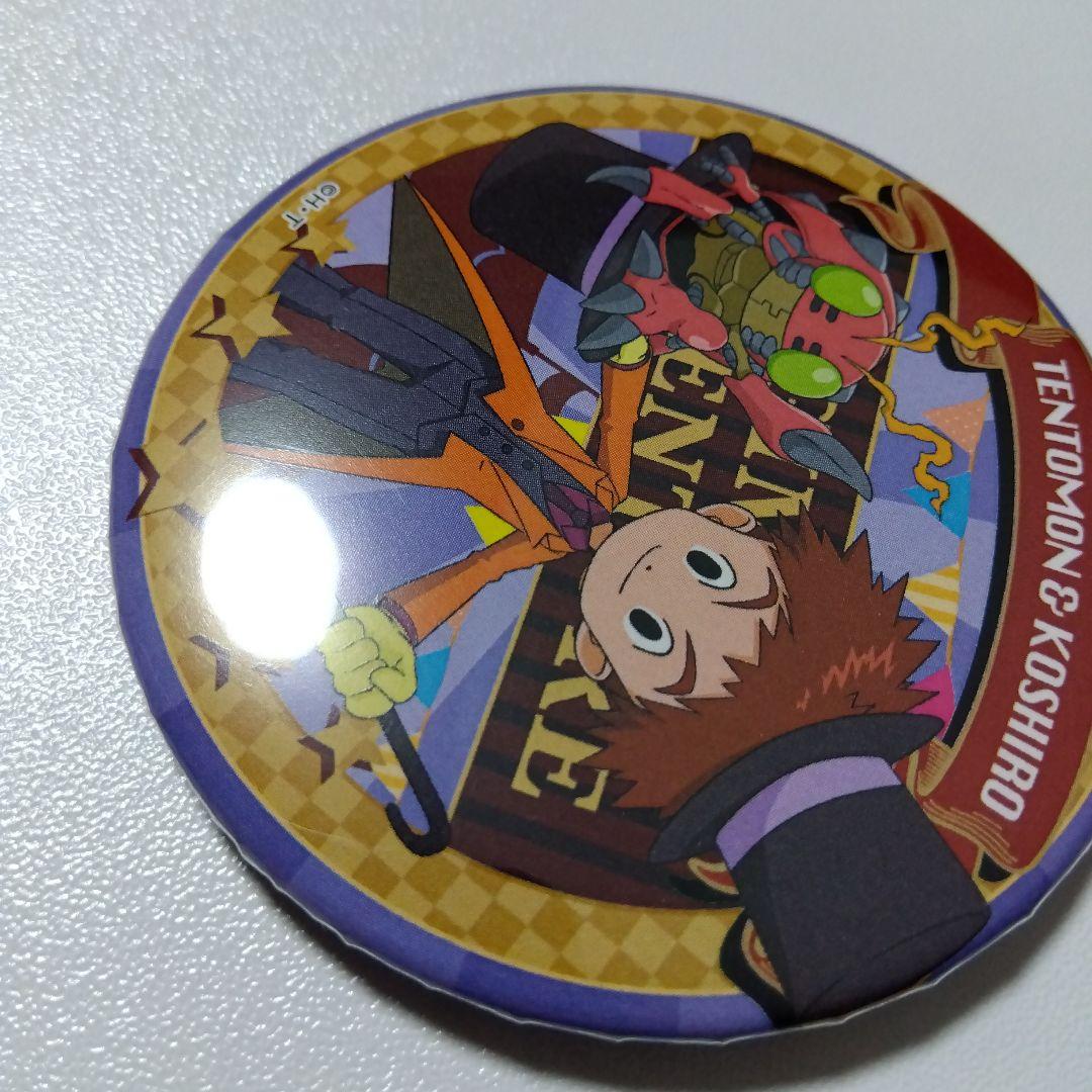 【デジモン】泉光子郎＆テントモン グラフアートショップ サーカス 缶バッジ