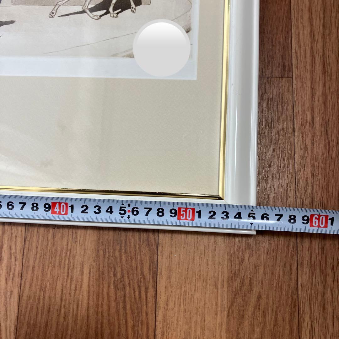 ボリス・オクライン　本人サインあり　美品　銅版画　エッチング