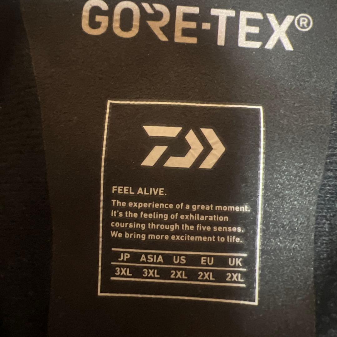 ダイワGORE-TEX フィッシングスーツ 2XL キャップ付き