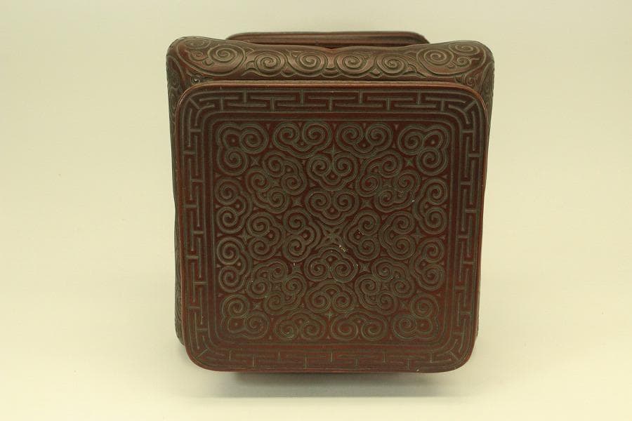 具利 彫刻 高炉台 高卓 時代物(A983)