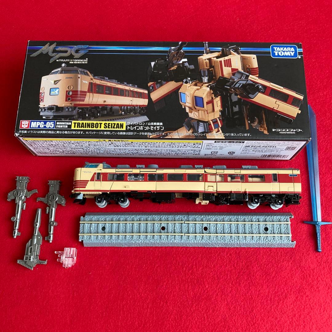 【2点セット】MPGトレインボット　トランスフォーマー　マスターピース