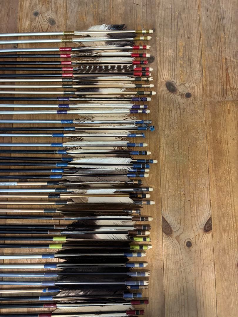 弓道ジュラ矢74本セット