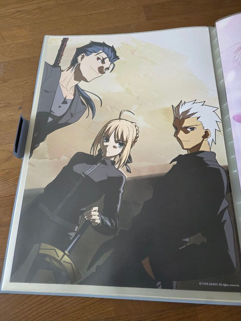 Fate/stay night ファイル　絵　画　ポスター　10枚セット