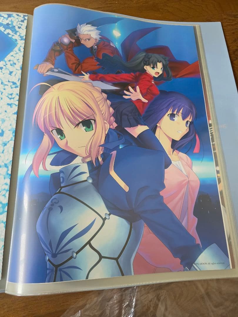 Fate/stay night ファイル　絵　画　ポスター　10枚セット