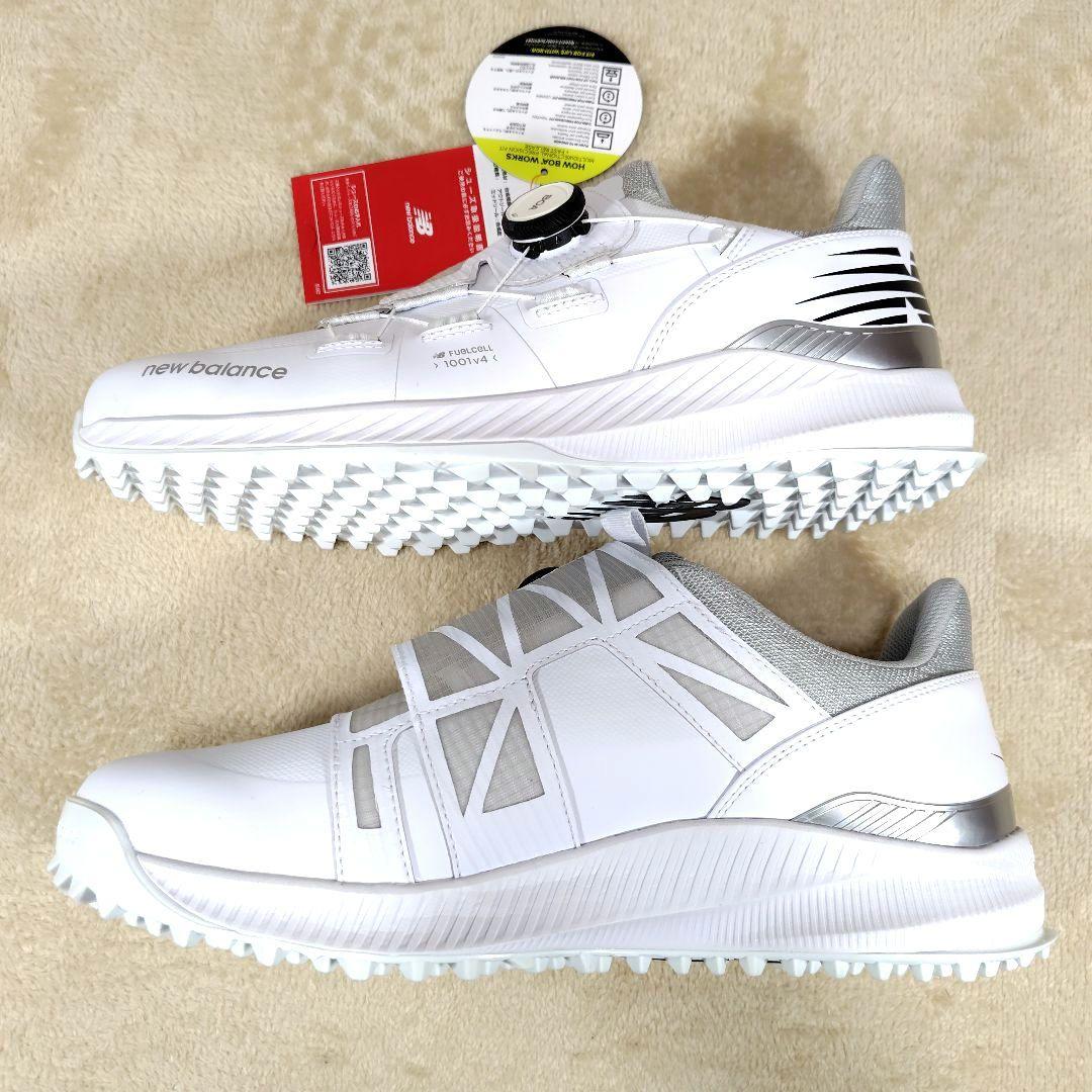 新品未使用 ニューバランス ゴルフシューズ ボア UGH1001W ホワイト