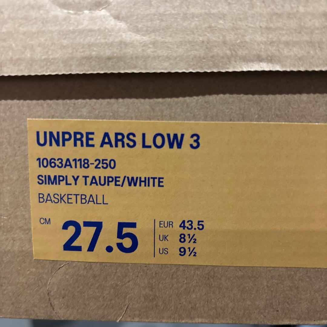 ballaholic Asics UNPRE ARS LOW 3➕限定Tシャツ