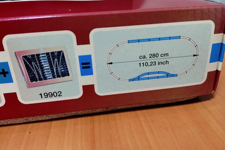 【LGB レーマン Gゲージ】　ポイント付きレールセット 19902