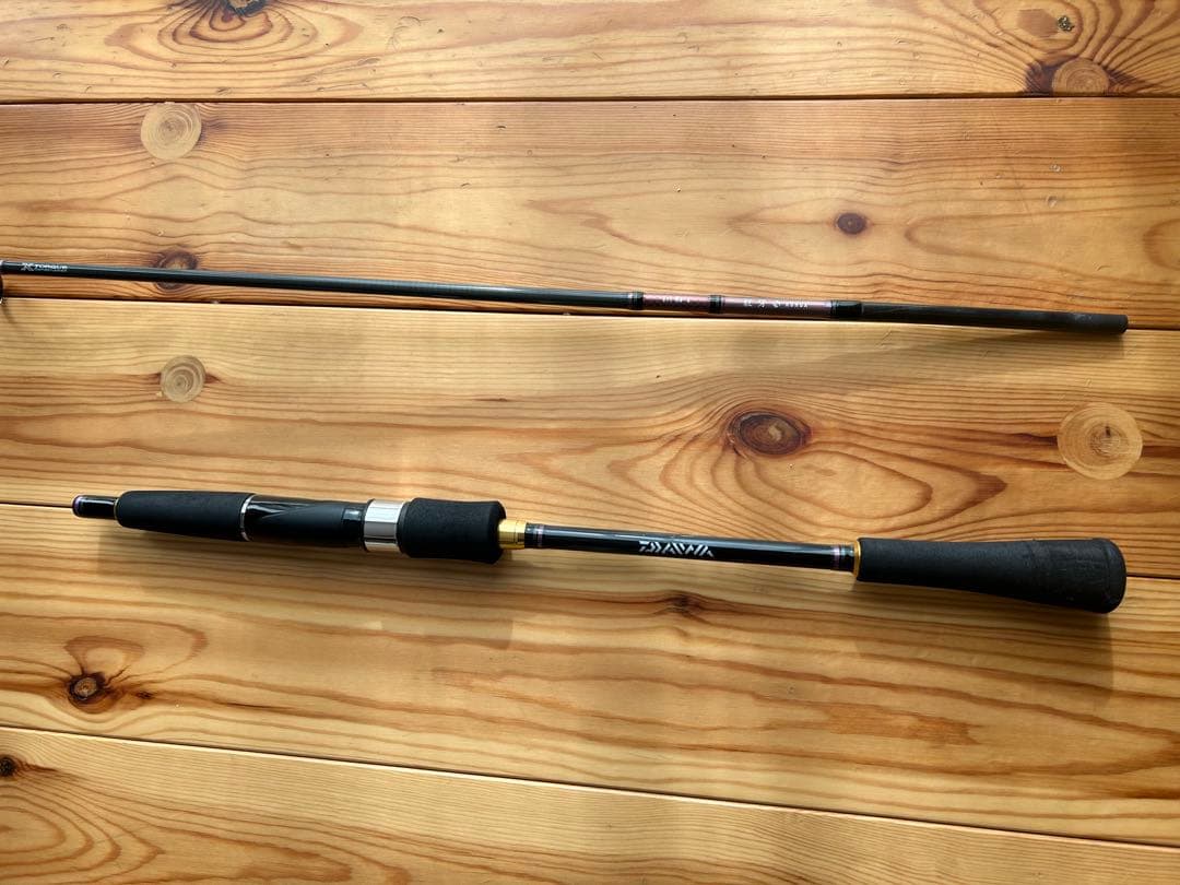 送料込【中古美品】ダイワ紅牙　611MS-S タイラバ、タイテンヤ1点限り