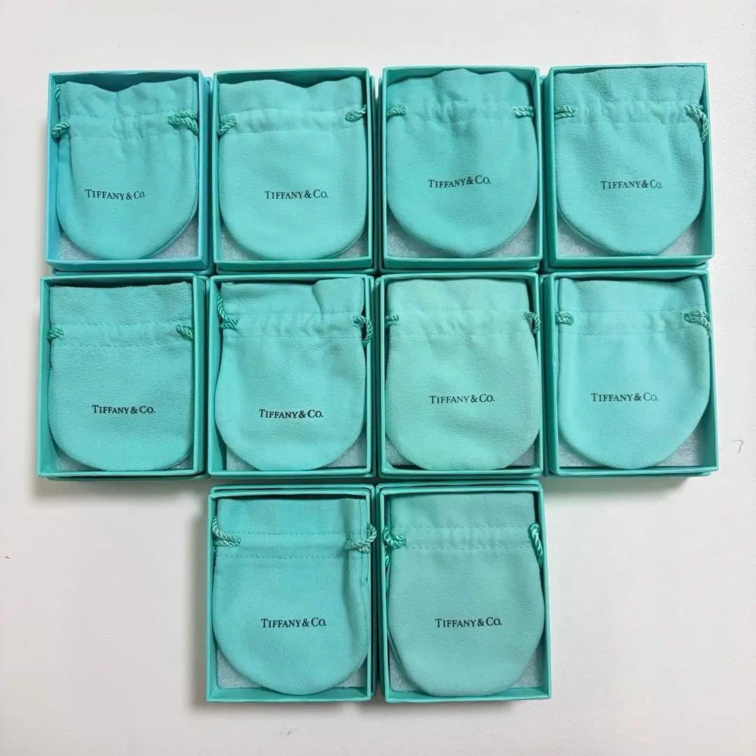 ティファニー　旧型　巾着袋　空箱　10個セット　保存袋　アクセサリー入れ　ポーチ