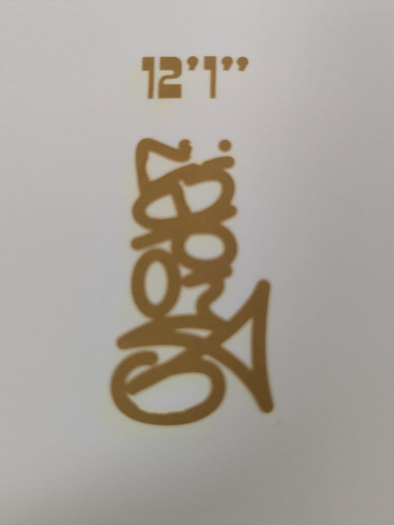 CRIME グライダー　ロングボード 12.1フィート イエロー　シングルフィン