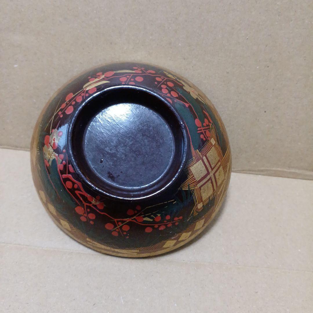江戸時代　秀衝塗　椀