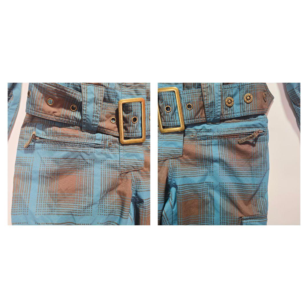 ROXY スノボウェア　つなぎ　サイズ S レディース ファー付き ベルト