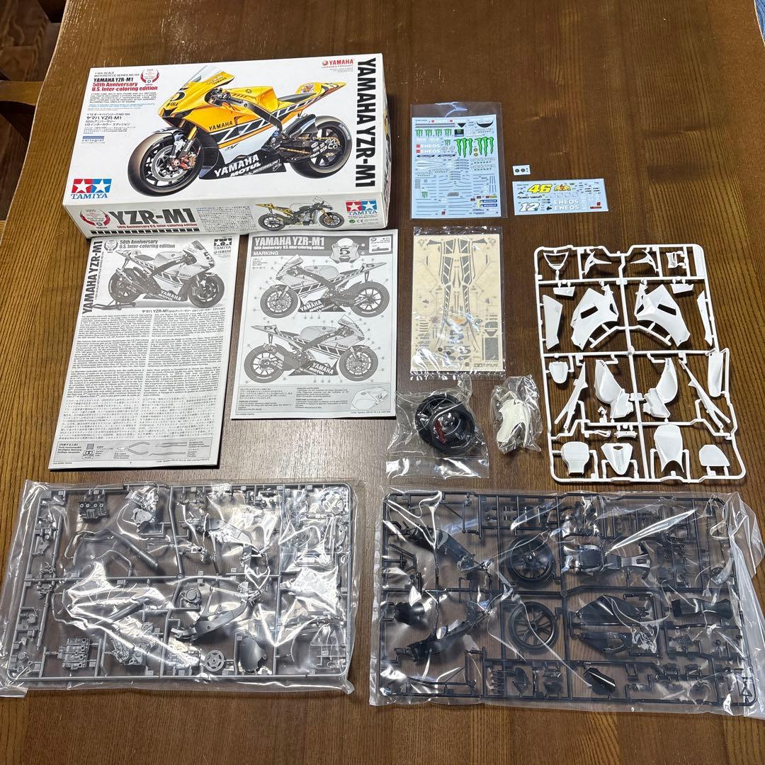 タミヤ　オートバイ　1/12 プラモデル　YZR-M1 ‘19 制作セット
