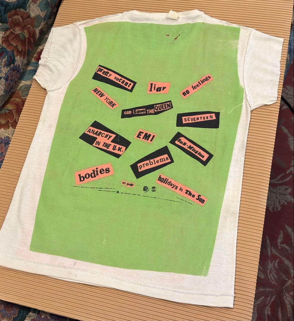 ミュージシャン Sex Pistols 1979 US promotion T shirt