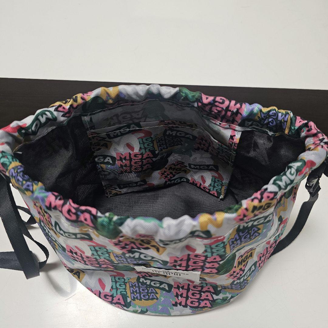 【美品】ミセスグリーンアップル ショルダーバッグ、ポーチ 3点セット