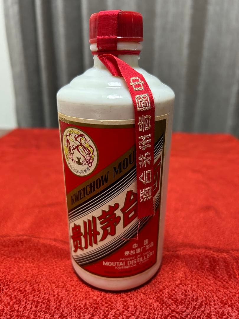 新品未開封 中国古酒 貴州茅台酒 マオタイ酒 天女ラベル/1985年頃香港で購入
