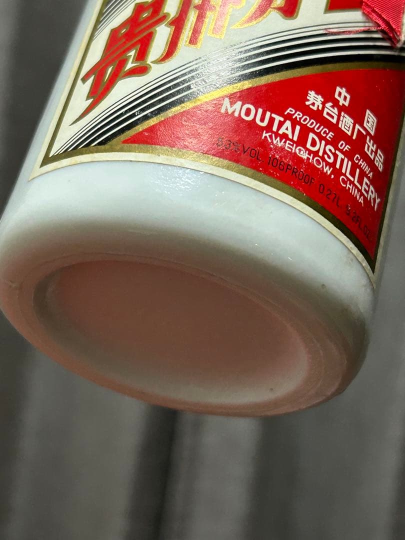 新品未開封 中国古酒 貴州茅台酒 マオタイ酒 天女ラベル/1985年頃香港で購入