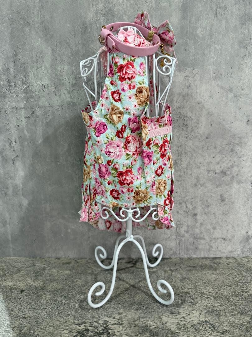 【美品】フォーペッツオンリー　コットンワンピース　カラー　セット