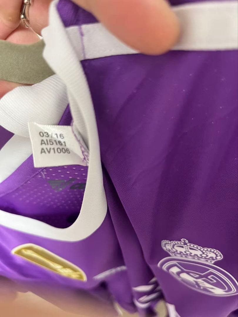 選手支給品レアル・マドリード 16/17 シャツ クリスティアーノ・ロナウド